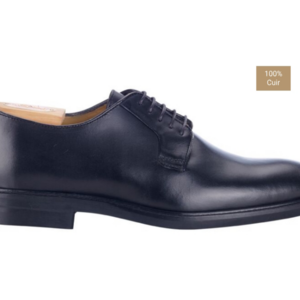 Derbies homme cuir Noir semelle gomme - MONTEREY CLASSIC GOMME CITY