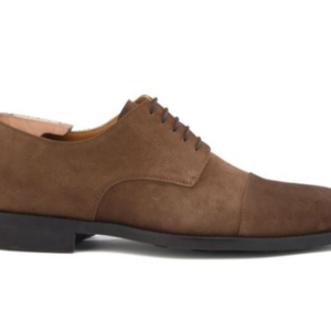 Derbies homme Velours Havane semelle gomme - MAYFAIR CLASSIC GOMME CITY