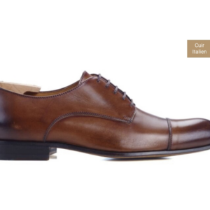 Derbies homme Cognac patiné - GARSTON