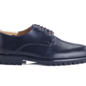 Derbies homme Noir semelle gomme crantée - BUSHEY GOMME