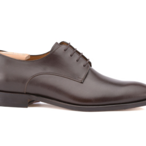 Derbies homme Chocolat semelle cuir - BROUGHTON