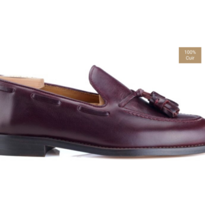 Mocassin homme cuir Bordeaux - PICADILLY