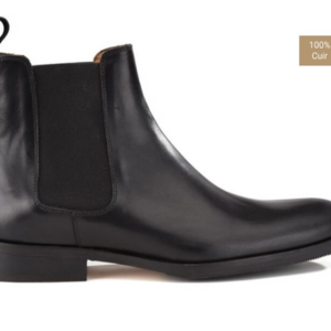 Chelsea boots homme Noir - DAWSON II PATIN