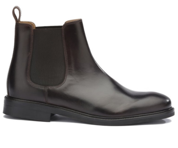 Chelsea boots cuir homme Chocolat - FANGLER GOMME CITY