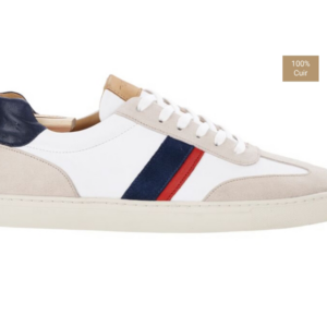 Sneakers homme Blanc Bleu et Rouge - MAYWOOD II