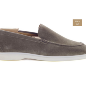 Mocassin homme Velours kaki - MANASOTA II