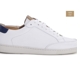 Sneakers cuir blanc homme - CANUNDA