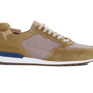 Sneakers homme Velours Camel - CANBERRA II