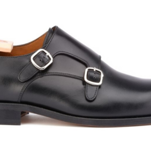 Chaussures homme double boucle Noir - CHIGWELL