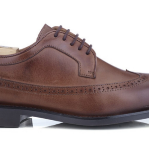 Derbies homme cuir Chocolat patiné - BESFORD GOMME CITY