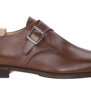 Chaussures cuir homme avec boucle Châtaigne Patiné - BLOOMINGDALE SILVER PATIN