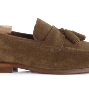Mocassin homme cuir velours chamois - BROGLIO