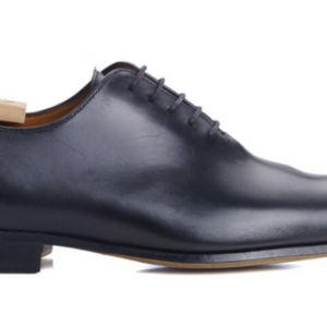 Richelieu homme Noir semelle cuir - OLDBURY