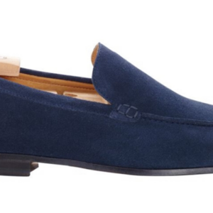 Mocassin homme Velours Navy - BACENO