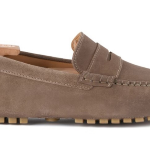 Mocassin été Velours taupe - BISCAYNE Mocassin driver