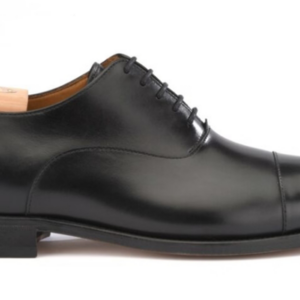 Richelieu homme Noir semelle cuir - WINFORD