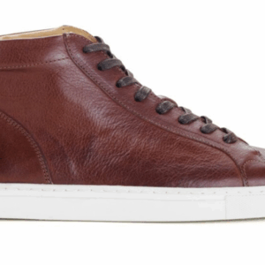 Sneakers montantes homme Chocolat Patiné - THORNLEA