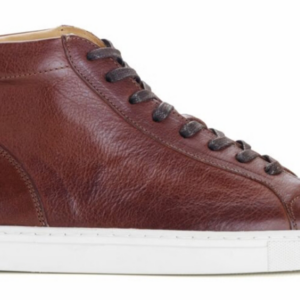 Sneakers montantes homme Chocolat Patiné - THORNLEA