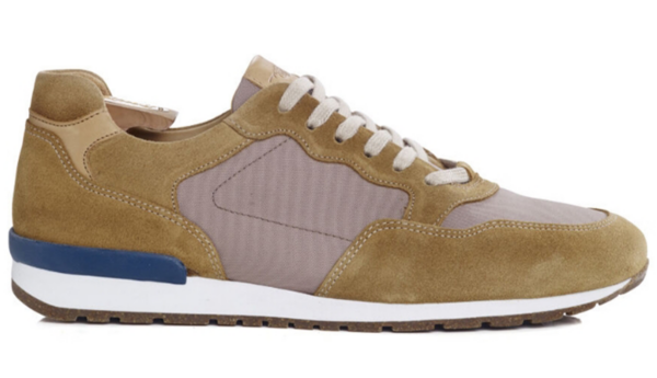 Sneakers homme Velours Camel - CANBERRA II