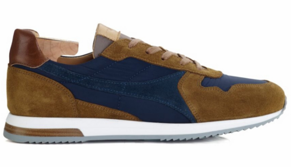 Sneakers homme Chamois et Navy  - BOLWARRA
