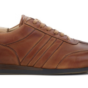 Sneakers homme Cognac patiné - BOCKARA