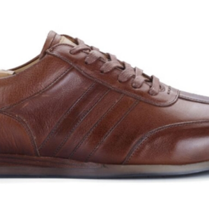 Sneakers homme Chocolat patiné - BOCKARA