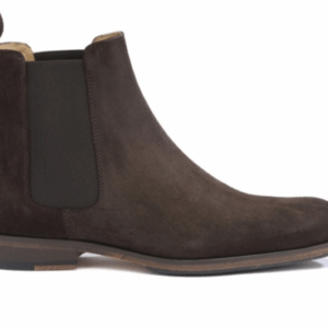 Chelsea boots homme Velours Brun - DAWSON II PATIN