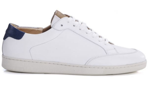 Sneakers cuir blanc homme - CANUNDA