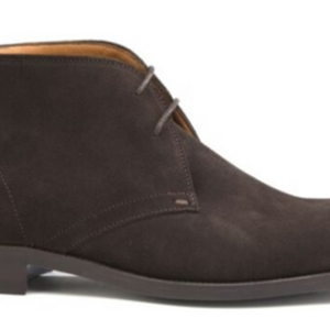 Chukka boots homme Velours Brun - WORMINGTON GOMME