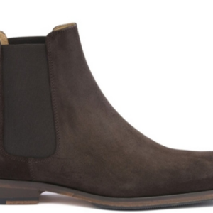 Chelsea boots homme Velours Brun - DAWSON II PATIN