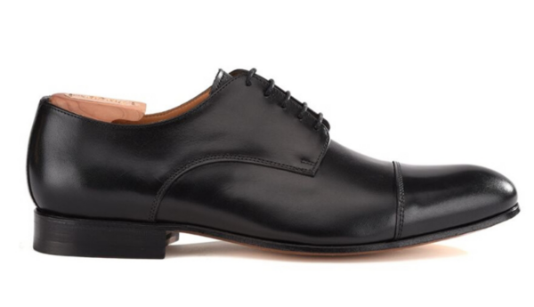 Derbies homme Noir semelle cuir - DURRINGTON