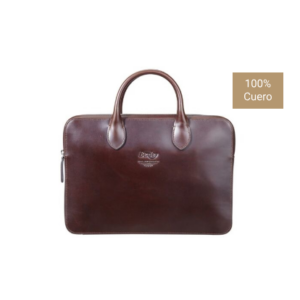 Porte-documents en cuir chocolat pour homme - WILLINGTON