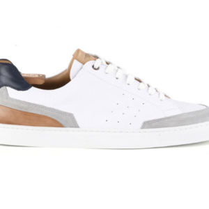 Sneakers homme Cuir Blanc - BELOKA