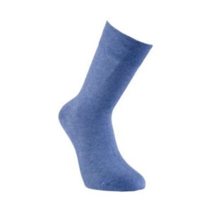 Chaussettes ville homme fil d’Écosse Bleu chiné