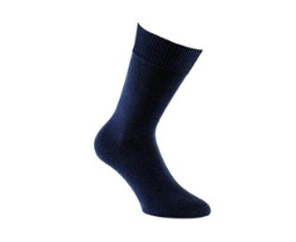 Chaussettes ville homme fil d’Écosse Marine