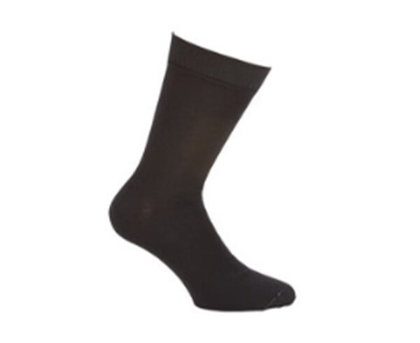 Chaussettes ville homme fil d’Écosse Marron