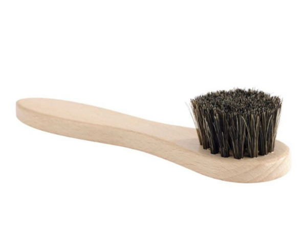 Palot Brosse en hêtre et crin véritable pour appliquer cirage et crème