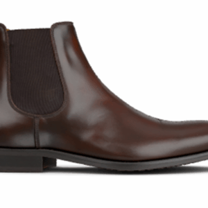 Chelsea boots cuir homme Chocolat Patiné - ALDERTON GOMME