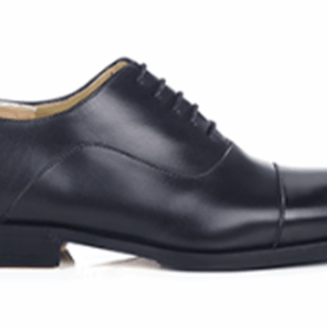 Richelieu homme Noir semelle cuir avec patin - GRAKLEY