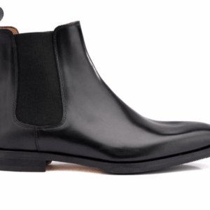 Chelsea boots cuir homme Noir - BERGAME PATIN